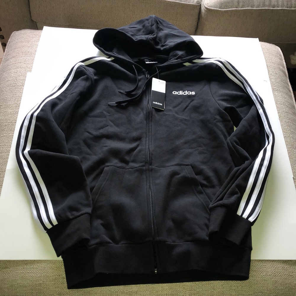 NWT Men’s Adidas  ZIP-Up Hoodie